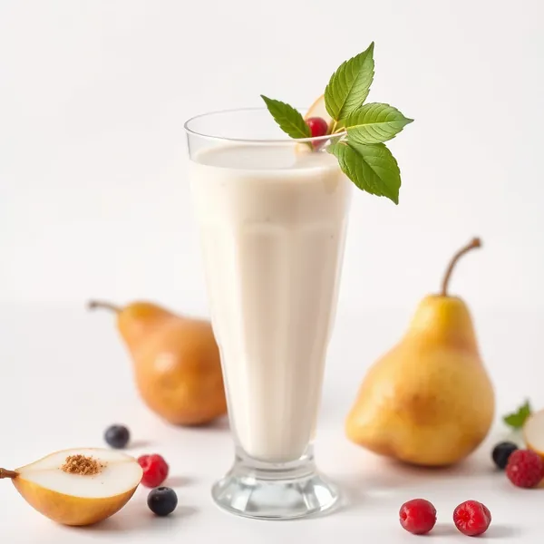 Detox-Smoothie mit Birne und Sojamilch