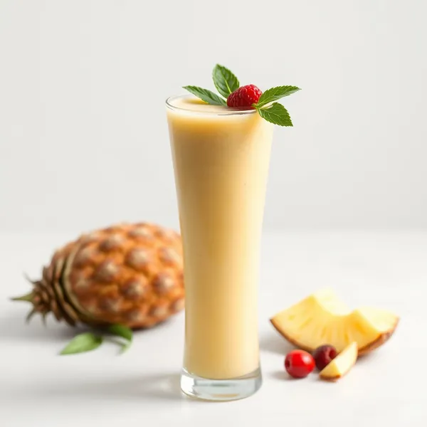 Smoothie Détoxifiant Ananas Eau de Coco