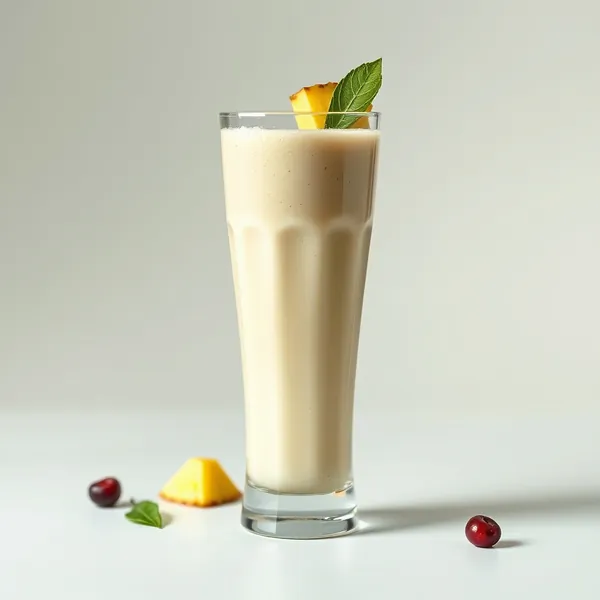 Smoothie Détox à l'Ananas et au Lait de Chanvre