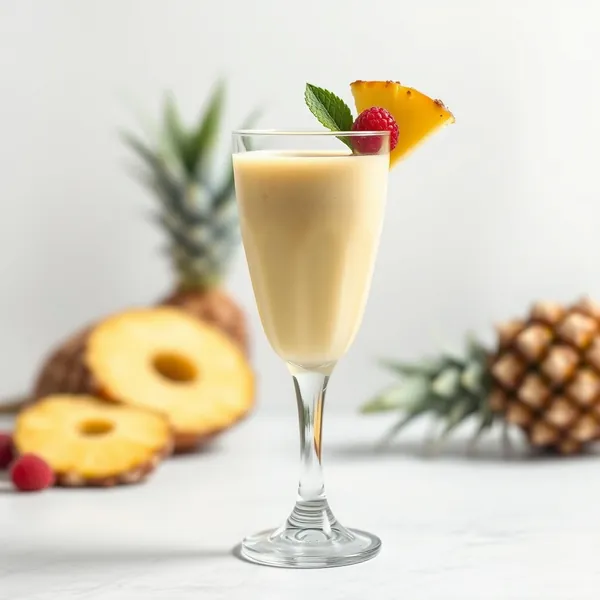 Smoothie Désintoxiquant à l'Ananas et Protéine