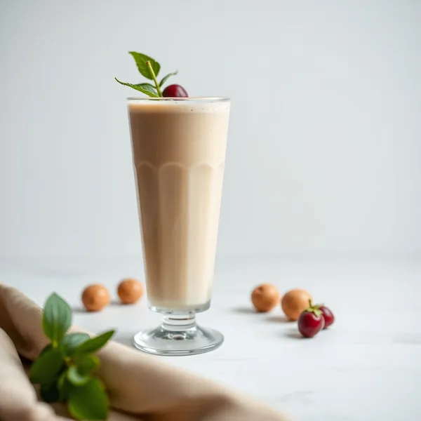 Smoothie Détoxifiant de Protéine et Lait de Noisette