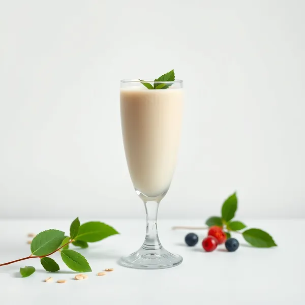 Detoxing Protein Powder Oat Milk Smoothie