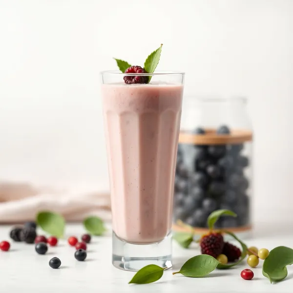 Detox-Protein-Pulver-Erbsenmilch-Smoothie