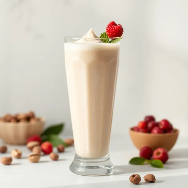 Detoxing Protein Powder Pistachio Milk Smoothie