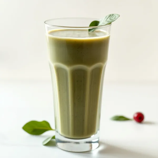 Detox-Smoothie mit Spinat und Hanfmilch
