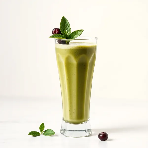 Smoothie Détox aux Épinards et Thé Matcha