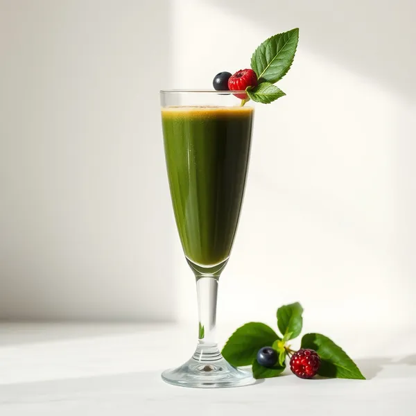 Batido Detox de Spirulina y Café Frío