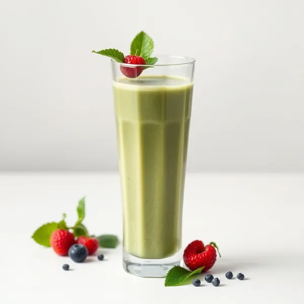 Detoxing Spirulina Spelt Milk Smoothie