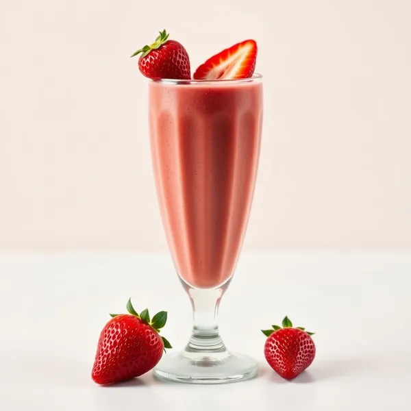 Batido Desintoxicante de Morango com Proteína