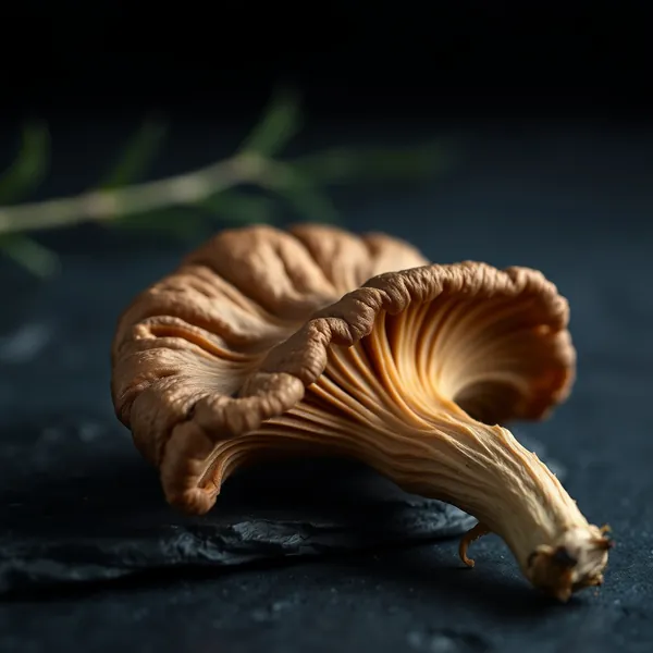 Getrockneter Chanterelle-Pilz