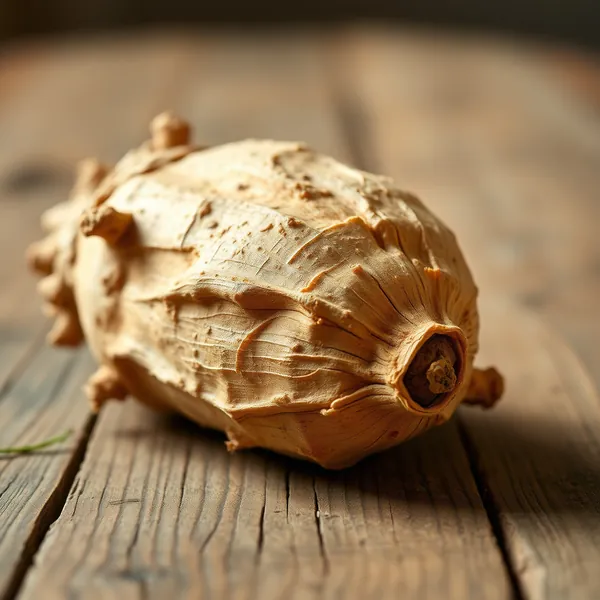 Getrocknete Rübenwurzel