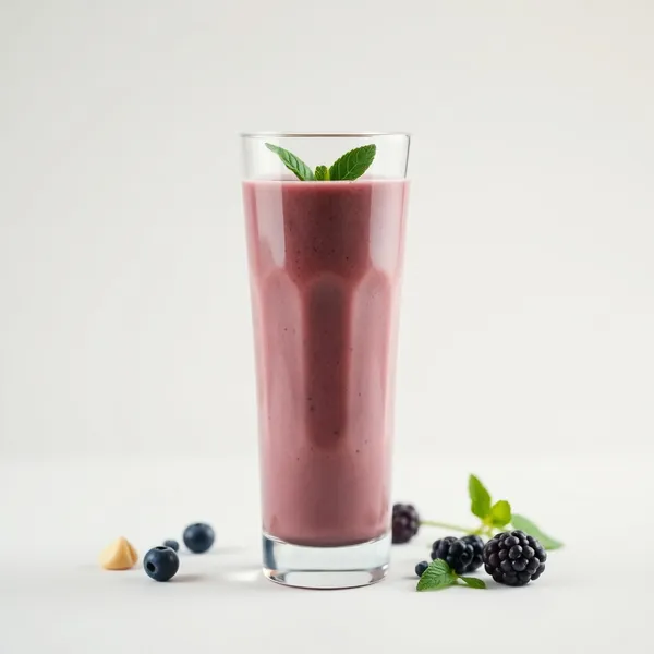 Energy Boosting Acai Macadamia Milk Smoothie