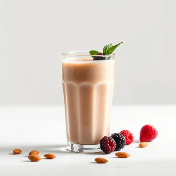 Smoothie Énergisant au Beurre d'Amande et au Lait d'Amande