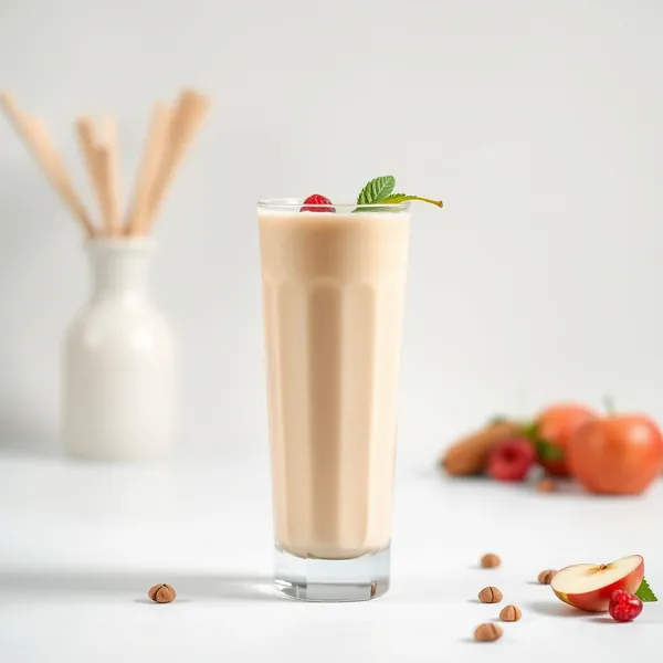 Energy Boosting Apple Hazelnut Milk Smoothie