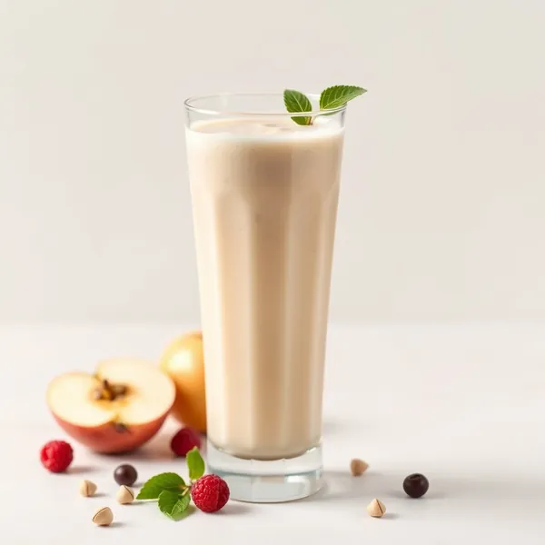 Energy-Boosting Apple Pistachio Milk Smoothie