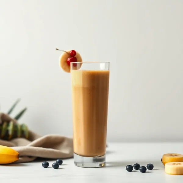 Batido Energizante de Banana e Café Frio