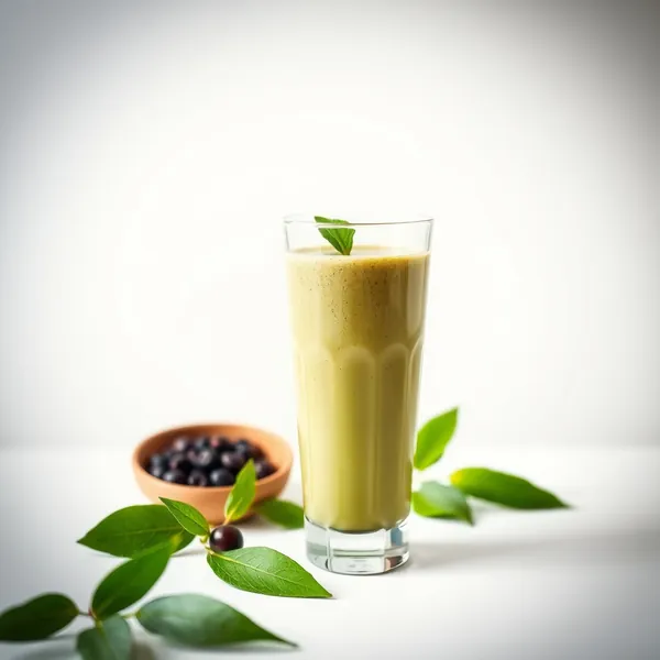 Energy-Boosting Cacao Powder Matcha Tea Smoothie