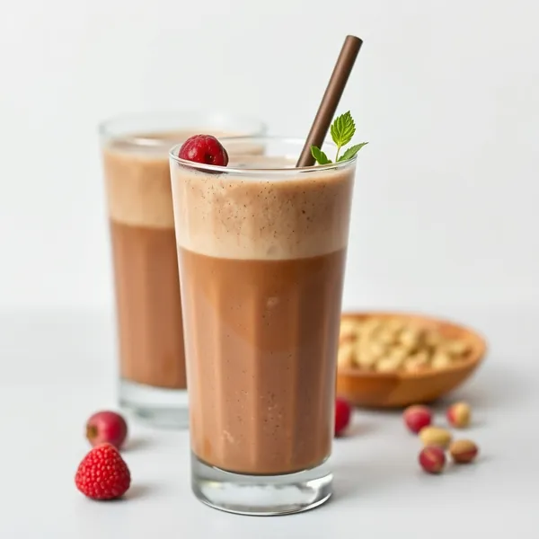 Energy-Boosting Cacao Powder Pistachio Milk Smoothie