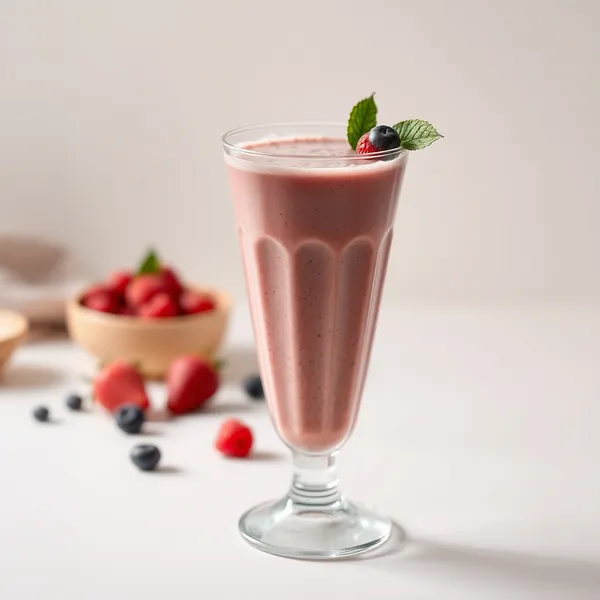 Energy-Boosting Chia Seed Kefir Milk Smoothie