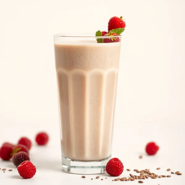 Smoothie Energizante de Chia e Leite de Macadamia