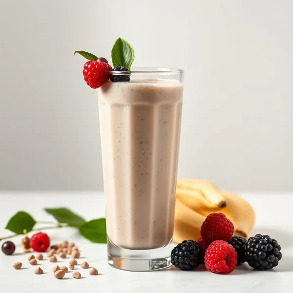 Batido Energizante de Chía y Leche de Guisante