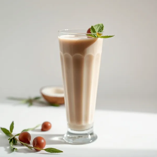 Energy Boosting Coconut Hazelnut Milk Smoothie