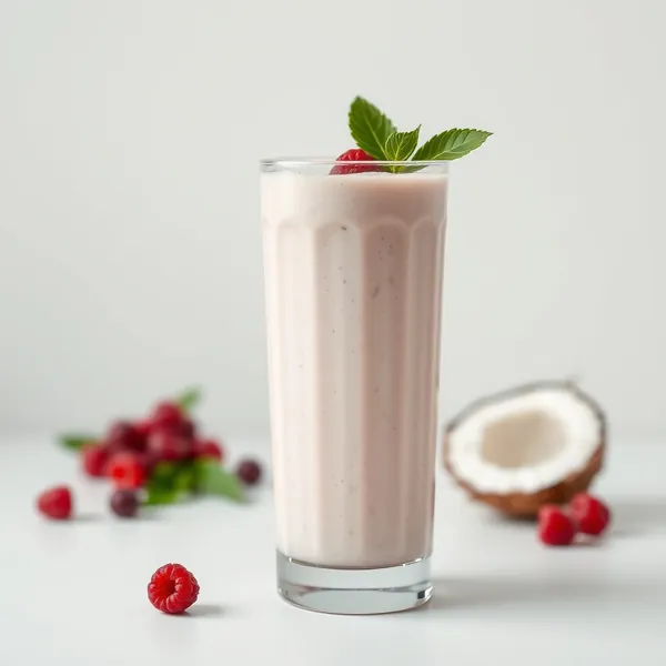 Smoothie Énergisant au Kefir de Coco