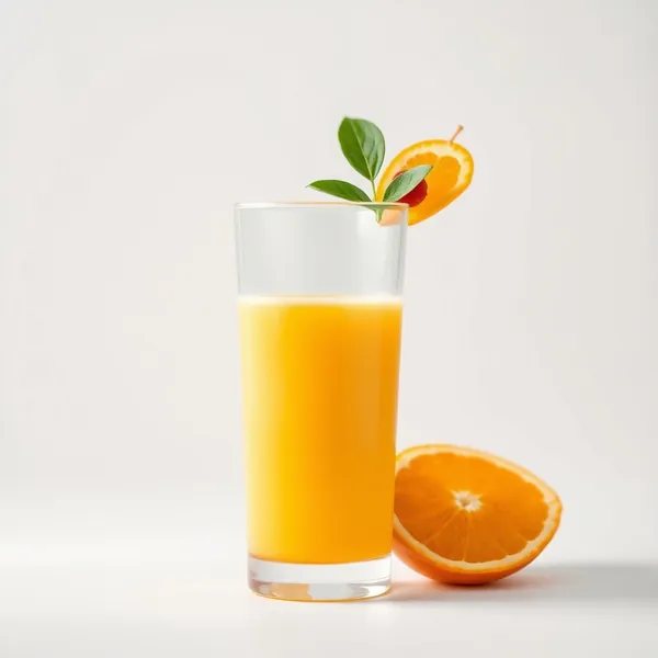 Smoothie Énergisant de Jus d'Orange et de Coco