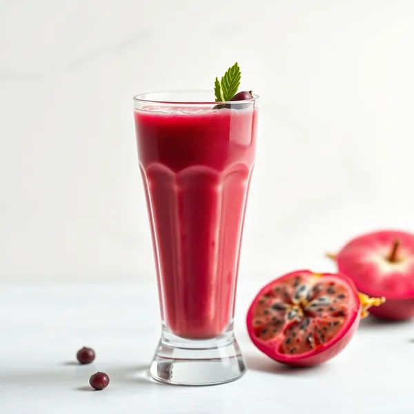 Energy-Boosting Dragonfruit Apple Juice Smoothie