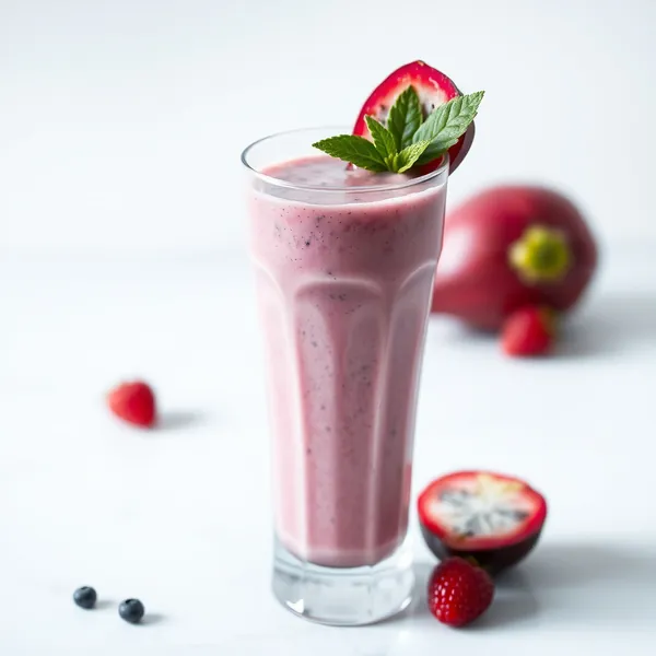 Smoothie Energizante de Dragonfruit e Iogurte Grego