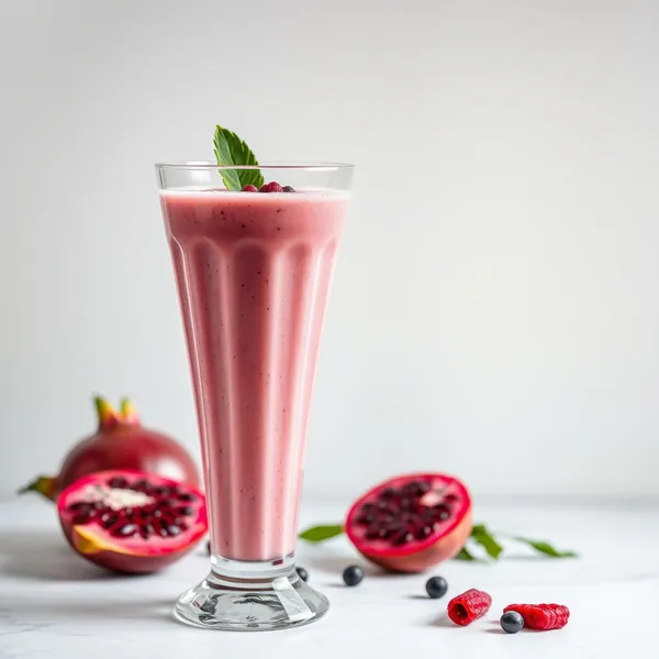 Smoothie Energizante de Dragonfruit e Leite de Cannabis