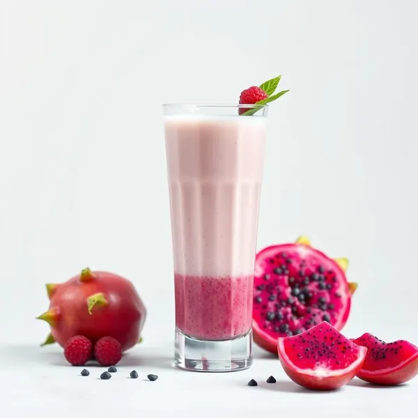 Smoothie Energizzante di Kefir di Latte di Drago