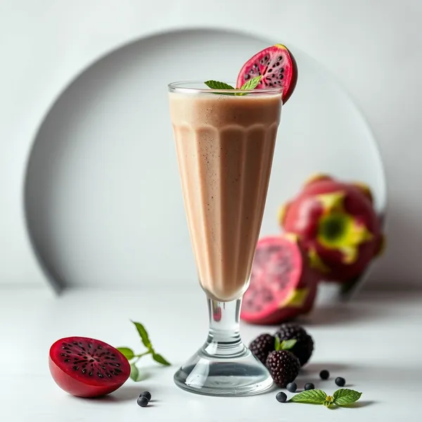 Energy-Boosting Dragonfruit Matcha Tea Smoothie