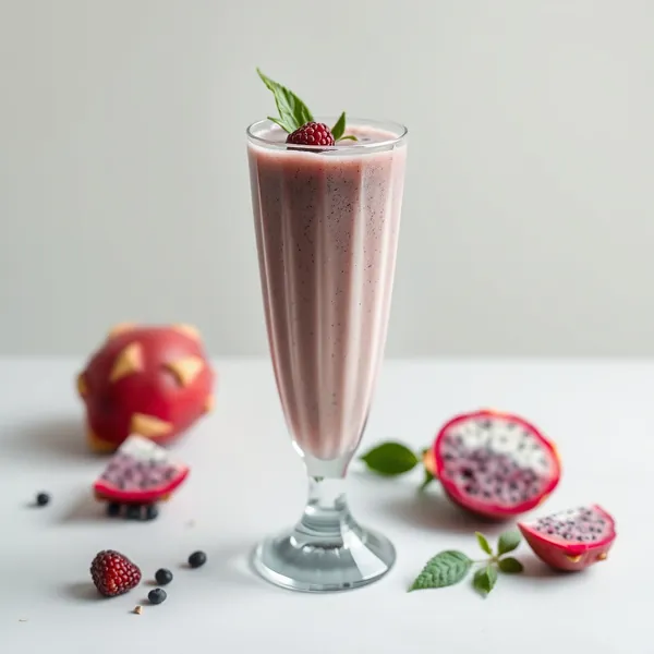Energy Boosting Dragonfruit Spelt Milk Smoothie