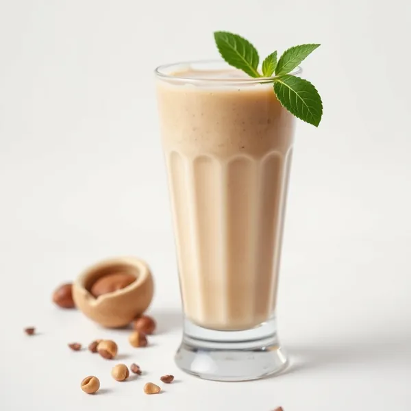 Smoothie Énergisant au Gingembre et au Lait de Noisette