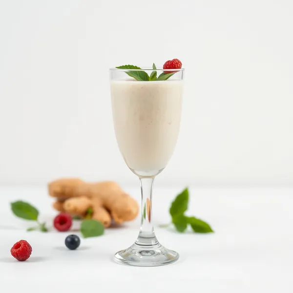 Smoothie Energizante de Gengibre e Kefir