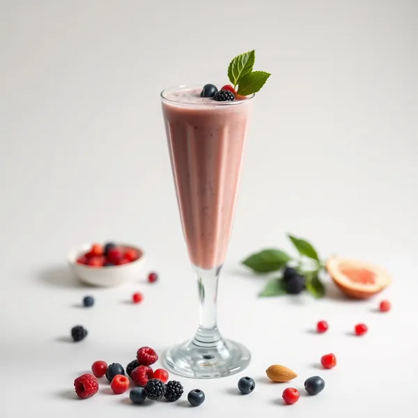 Energy Boosting Goji Berry Almond Milk Smoothie