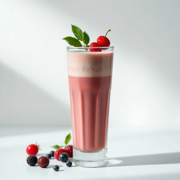 Energy-Boosting Goji Berry Cashew Milk Smoothie