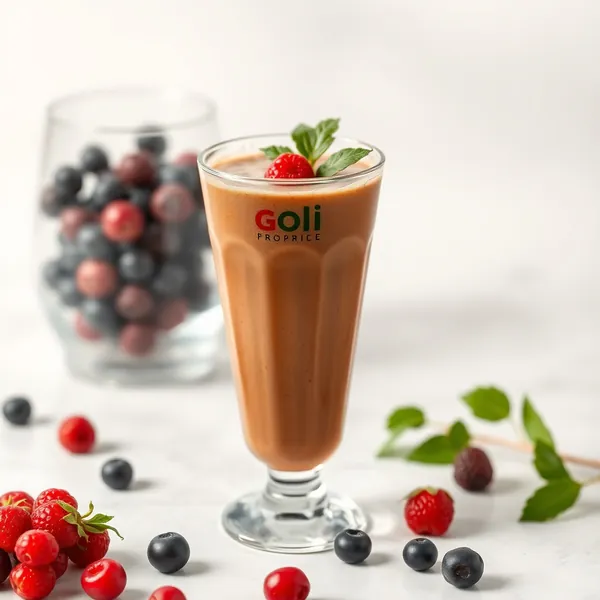 Smoothie Énergisant de Café Froid aux Baies Goji