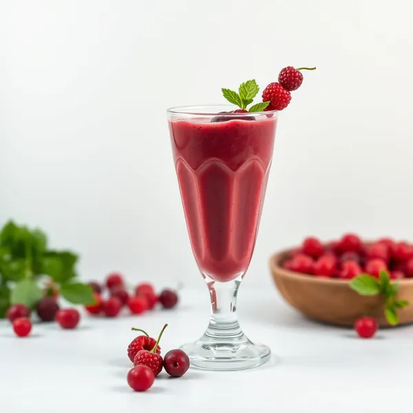 Energy-Boosting Goji Berry Greek Yogurt Smoothie
