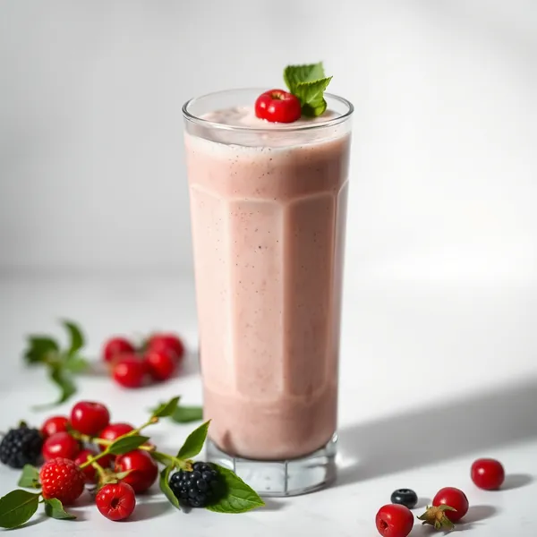 Smoothie Energizante de Goji e Leite de Cânhamo