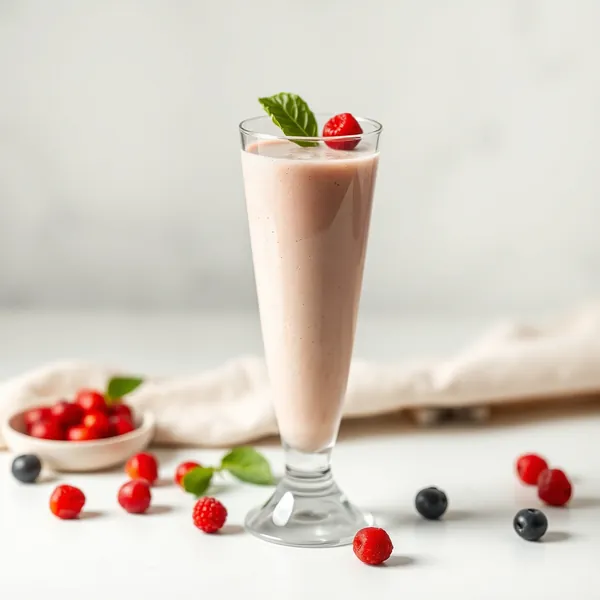 Energy-Boosting Goji Berry Macadamia Milk Smoothie