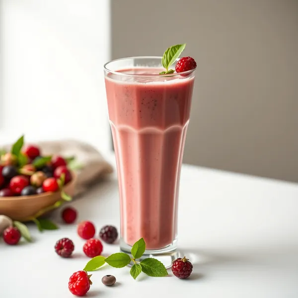 Smoothie Energizante de Goji e Leite de Soja