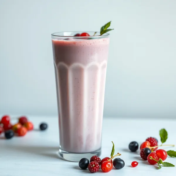 Smoothie Energizzante alle Bacche di Goji e Latte di Farro