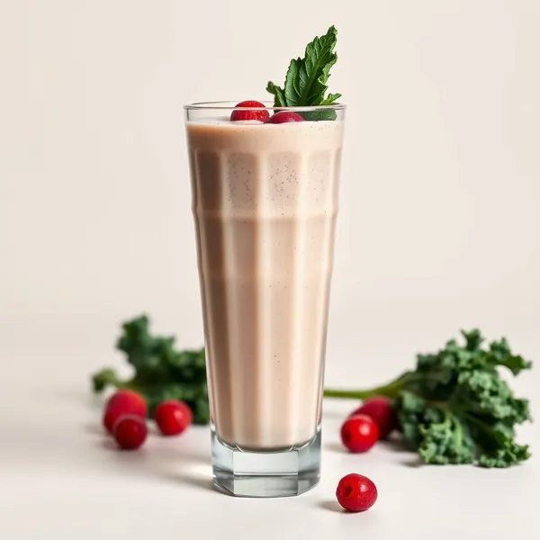 Smoothie Energizzante di Cavolo e Latte di Cannabis