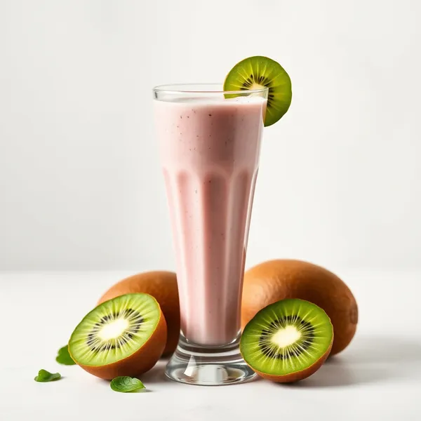 Smoothie Energizante de Kiwi e Iogurte Grego