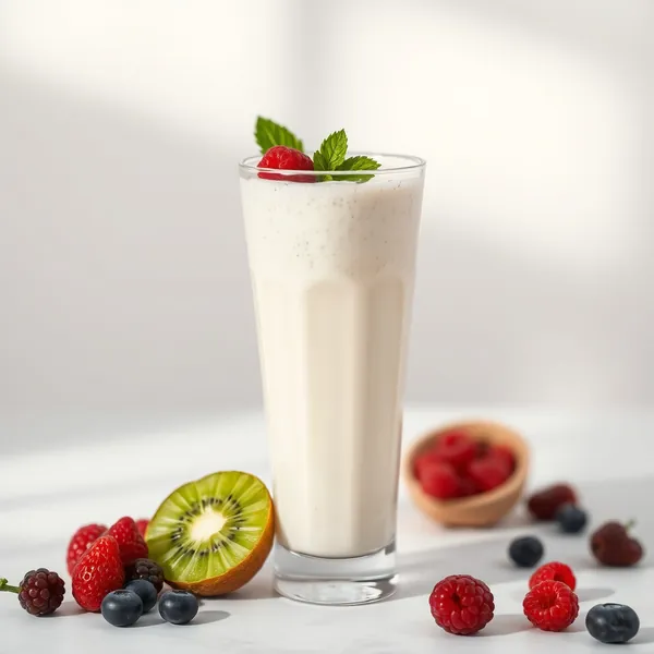 Smoothie Énergisant Kiwi et Kefir