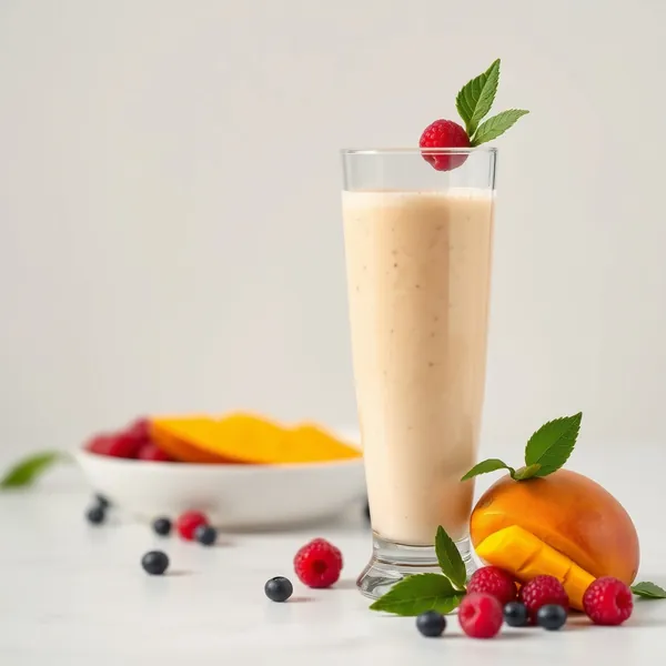 Smoothie Énergisant à la Mangue et au Kefir