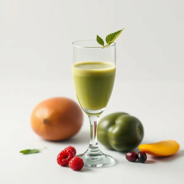Batido Energizante de Mango y Té Matcha
