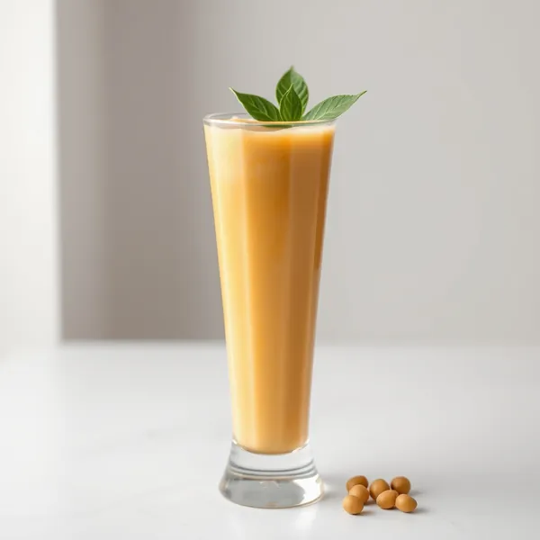 Smoothie Energizante de Manga e Leite de Ervilha